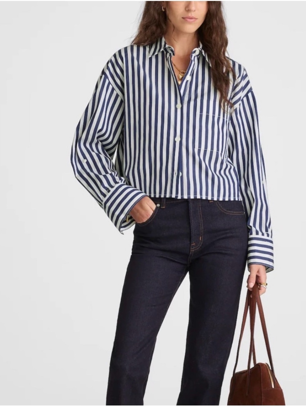 Zac & Rachel cropped shirt